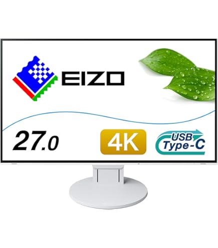 Amazon.co.jp: EIZO FlexScan 27.0インチ ディスプレイ モニター (WQHD